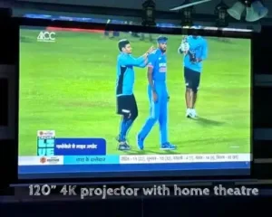 nysa estate luxury pool villa with 120 inch projector