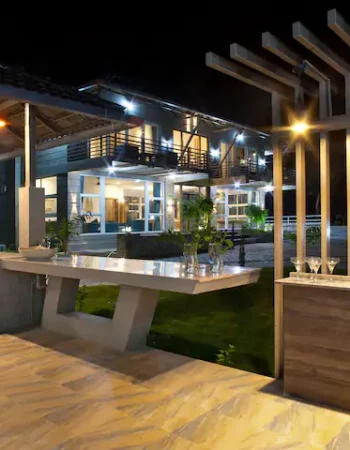 European luxury private pool villa in coorg